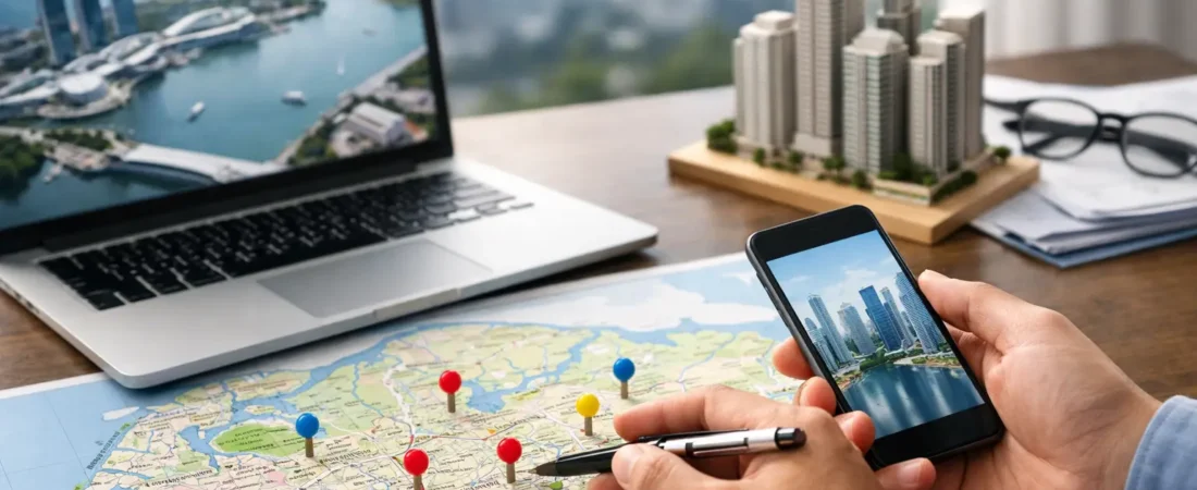 Singapore New Launch Map: How to Use It
