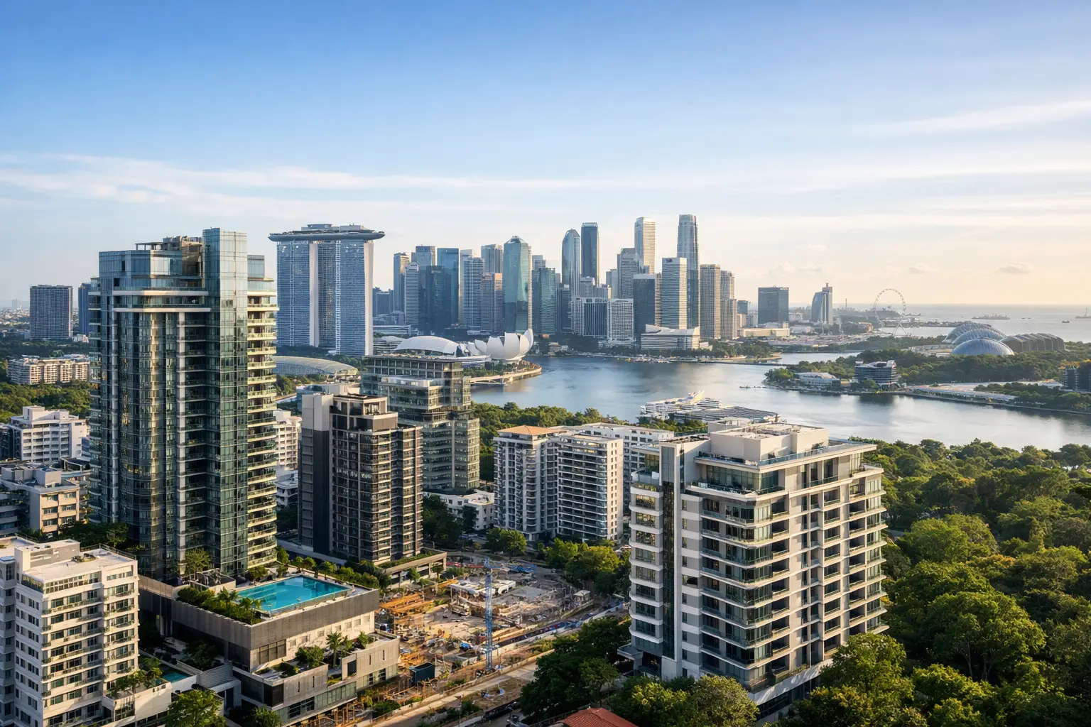 Top Districts for New Launches in Singapore