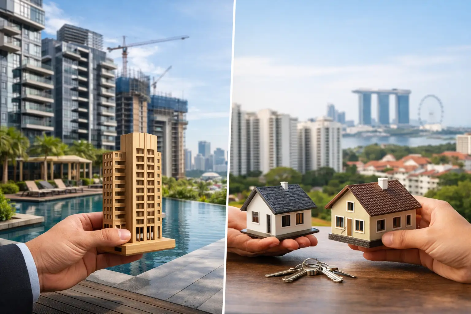 New Launch Versus Subsale for Singapore Buyers